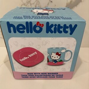 Hello Kitty Mug with Mug Warmer